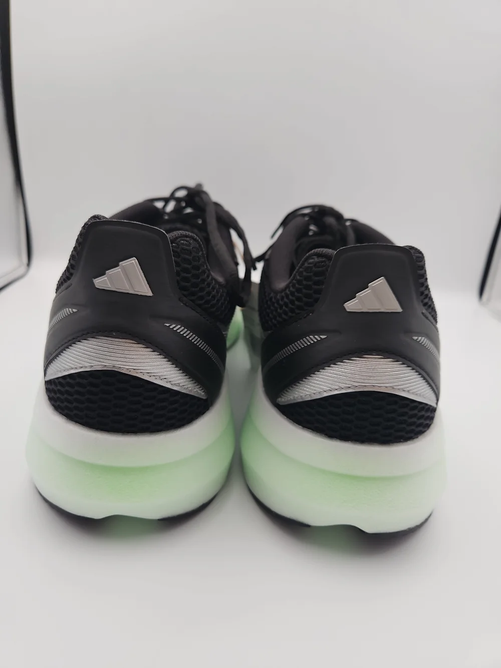 Adidas Black & Mint Lightstride Running Sneakers